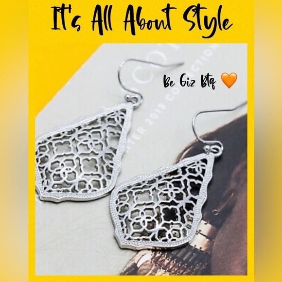 Kendra Scott Elle Crystal Frame Drop Earrings – Allie and Me  🔥🔥KENDRA SCOTT Special Deals Designer Earrings-Lowest Price- PriceFirm